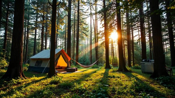 Camping de luxe : vivez la nature avec un confort exceptionnel